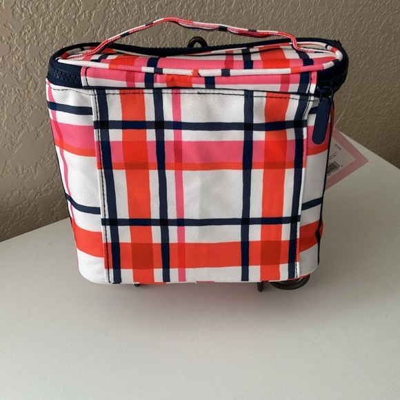 Kate Spade New York Spring Plaid Lunch Tote (NWT) - Picture 3 of 14